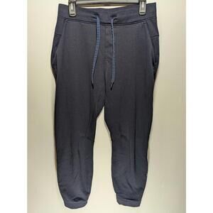 Mens Lululemon Mid Rise Pull On Athletic Black Sweatpants Size Medium M